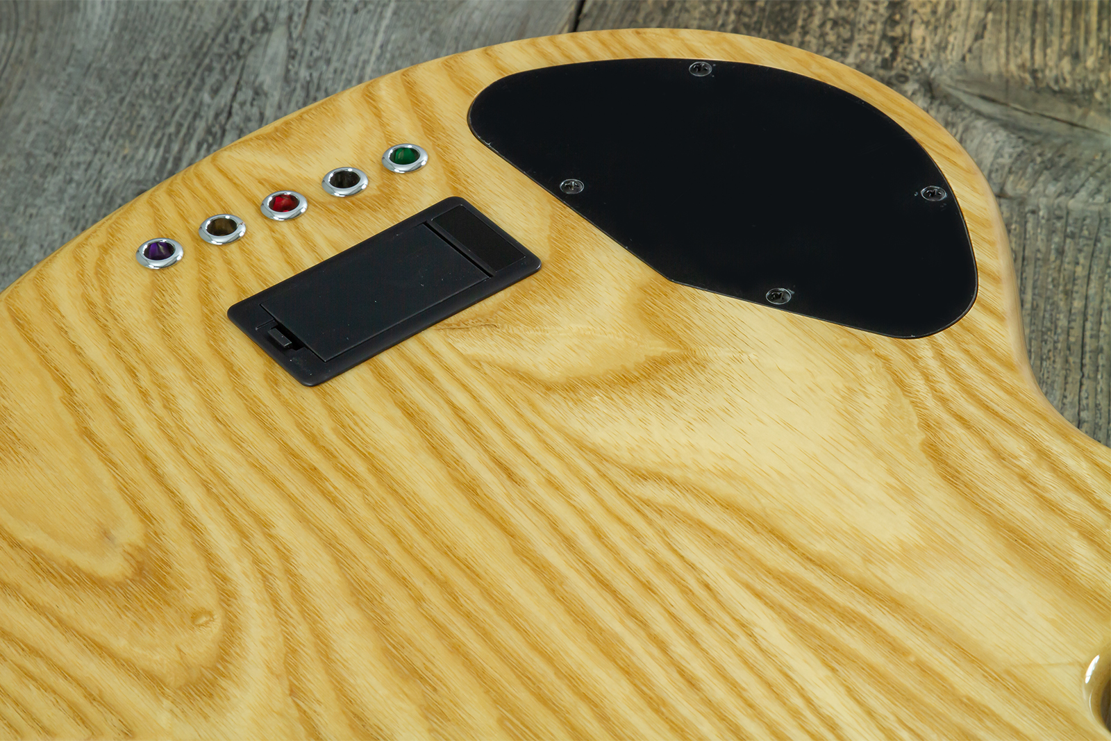 Lakland 55-02 Deluxe Qmt Skyline 5c Active Mn - Solidbody E-bass - Variation 8