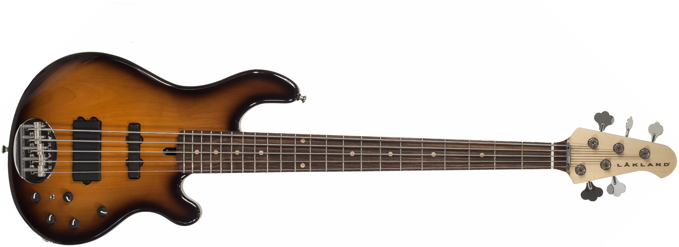 Lakland 55-14 Usa Classic Rw - Tobacco Sunburst - Solidbody E-bass - Main picture