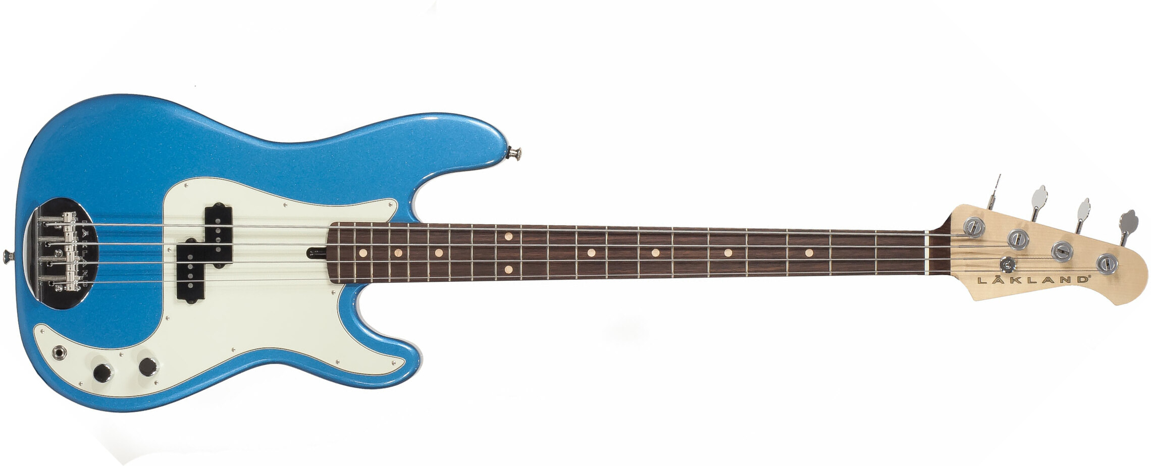 Lakland Adam Clayton 44-64 Usa Signature Precision Bass Rw - Lake Placid Blue - Solidbody E-bass - Main picture