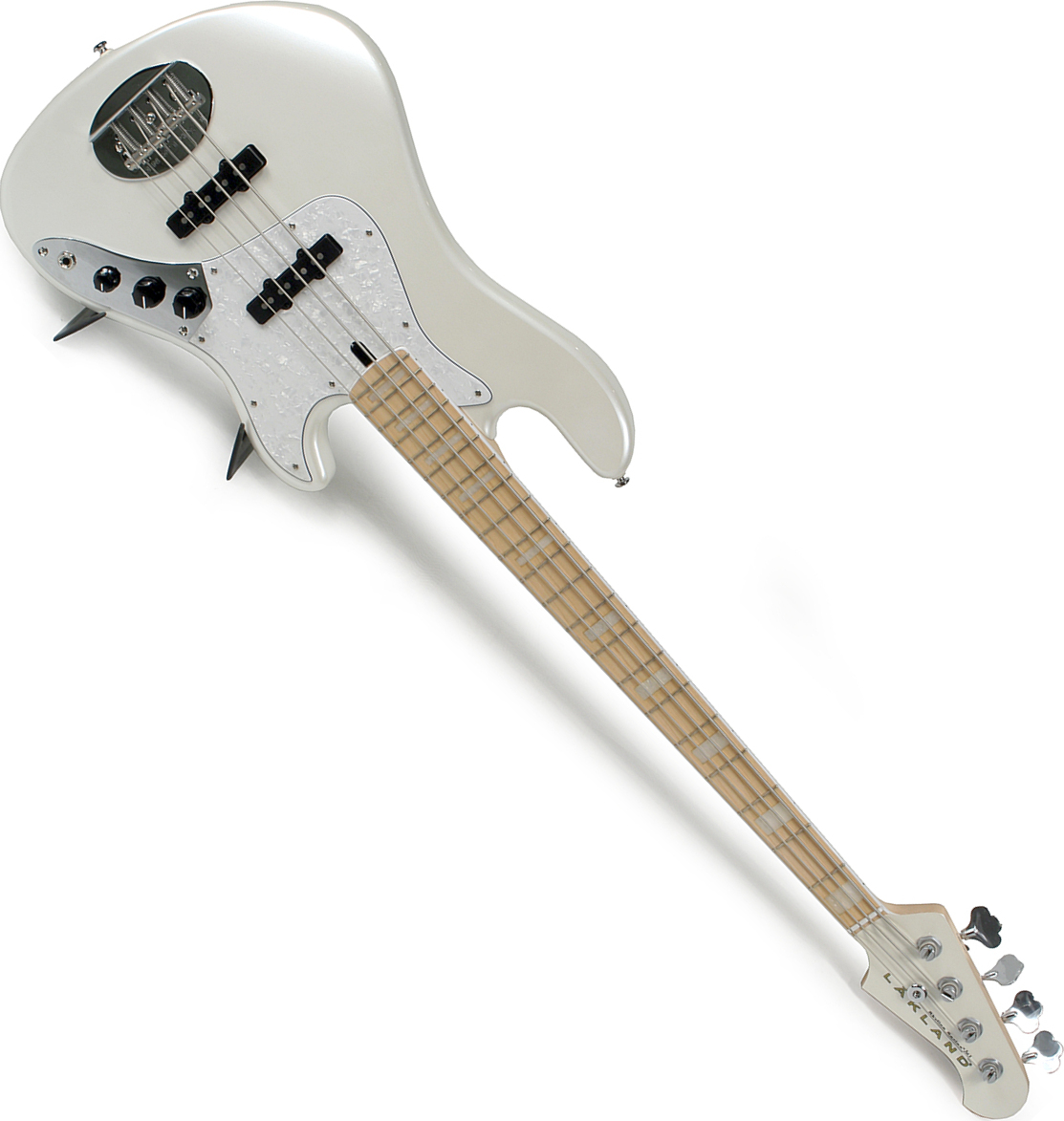 Lakland Darryl Jones Signature Dj4 Skyline 4 Cordes Mn White Pearl - Solidbody E-bass - Main picture