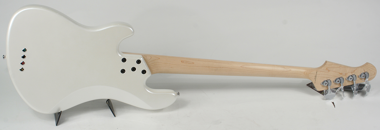 Lakland Darryl Jones Signature Dj4 Skyline 4 Cordes Mn White Pearl - Solidbody E-bass - Variation 1