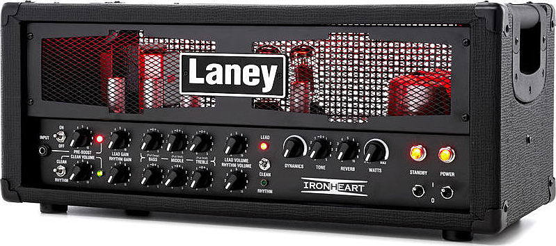 Laney Ironheart Irt60h Head 60w Black - E-Gitarre Topteil - Main picture