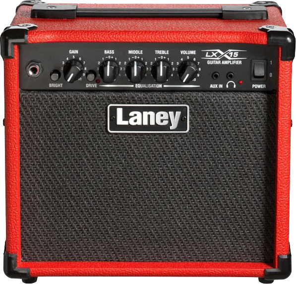 Laney Lx15 15w 2x5 Red 2016 - Combo für E-Gitarre - Main picture