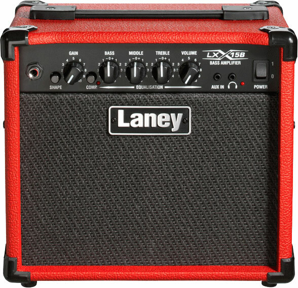 Laney Lx15b 15w 2x5 Red 2016 - Bass Combo - Main picture