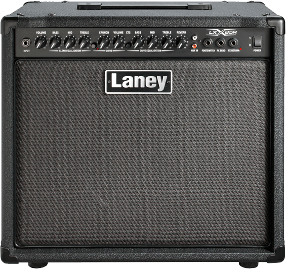 Laney Lx65r 65w 1x12 Black - Combo für E-Gitarre - Main picture
