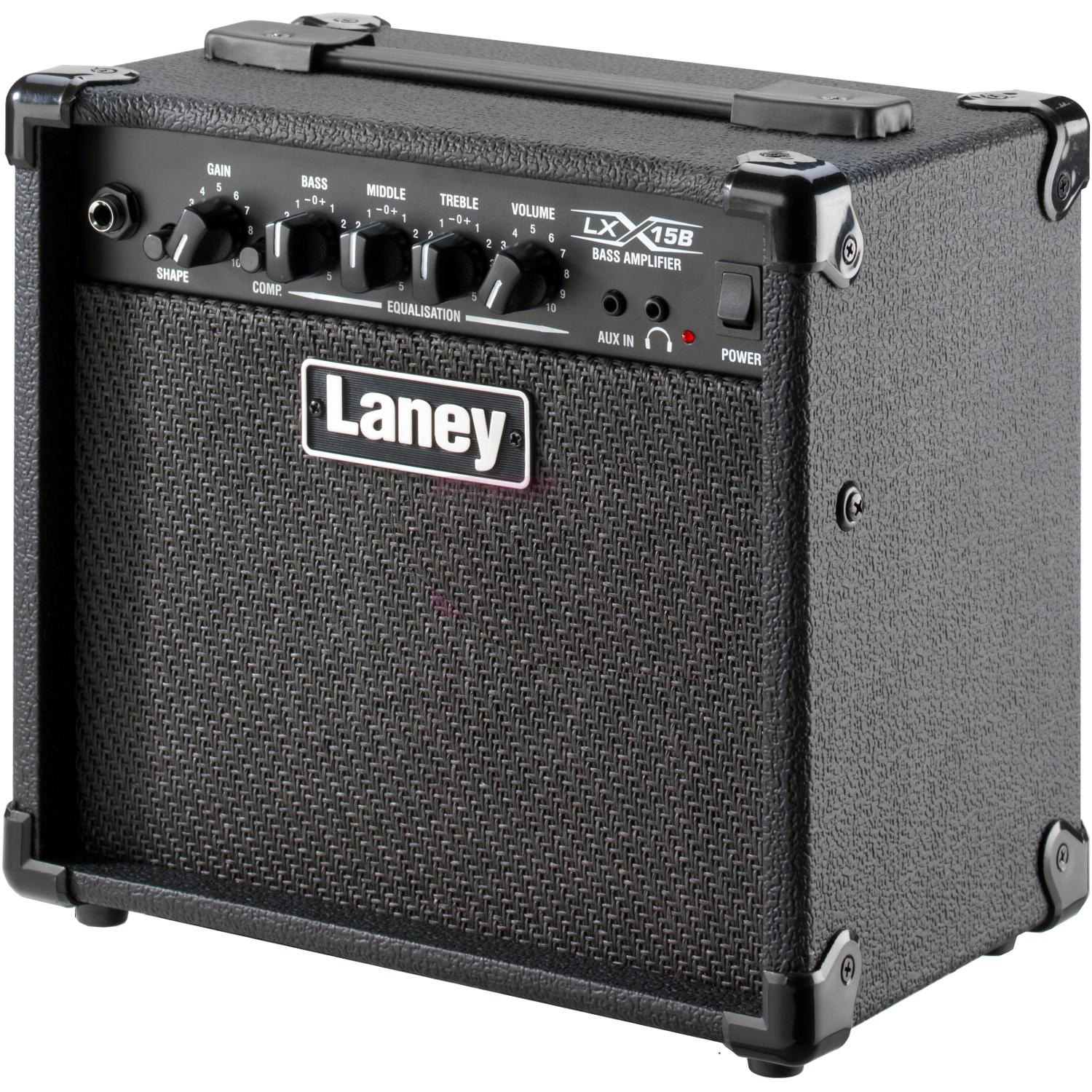 Laney Lx15b 15w 2x5 2016 Black - Bass Combo - Variation 1