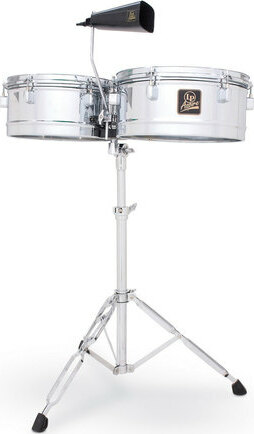 Latin Percussion Lpa256   Aspire Acier Chrome  Avec Cloche - Pauke - Main picture