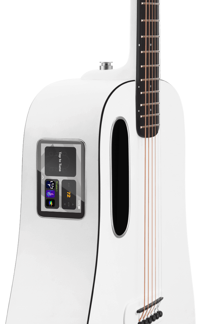 Lava Music Blue Lava Touch +airflow Bag - Sail White - Elektroakustische Gitarre - Variation 1