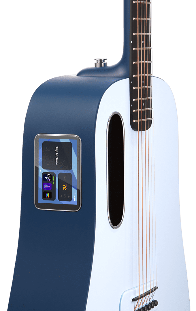 Lava Music Blue Lava Touch +airflow Bag - Ice Blue - Elektroakustische Gitarre - Variation 1