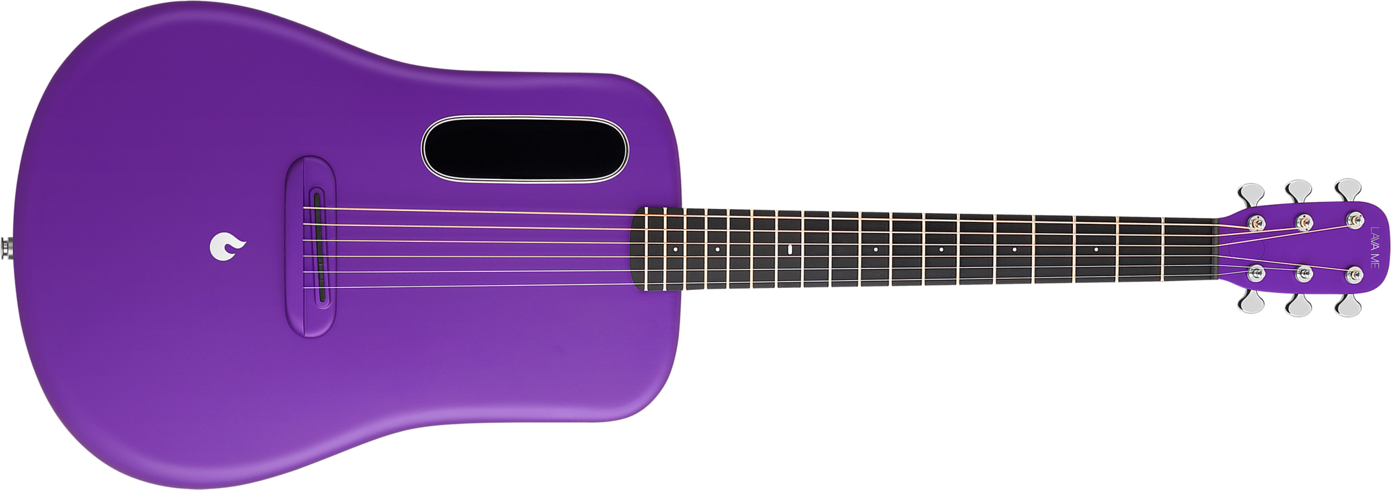 Lava Music Lava Me 4 Carbon 36 +space Bag - Purple - Western-Reisegitarre - Main picture