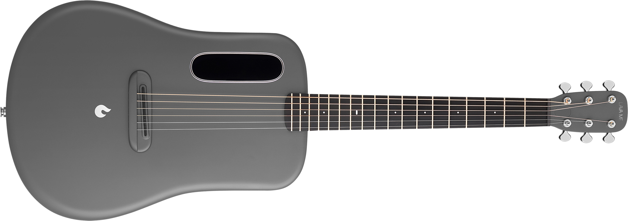 Lava Music Lava Me 4 Carbon 36 +space Bag - Space Grey - Western-Reisegitarre - Main picture