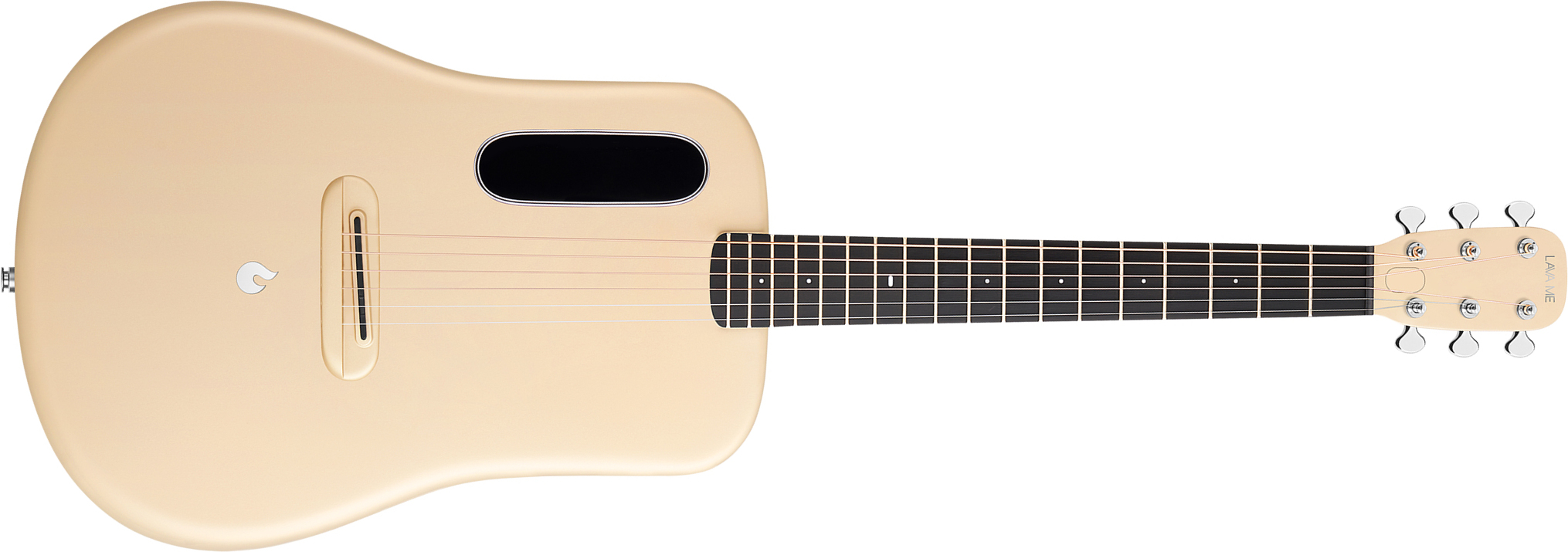 Lava Music Lava Me 4 Carbon 36 +space Bag - Soft Gold - Western-Reisegitarre - Main picture