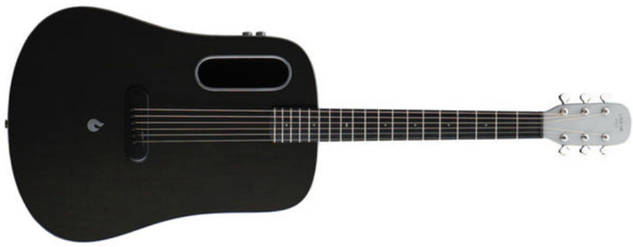 Lava Music Lava Me Pro +housse - Black & Grey - Western-Reisegitarre - Main picture
