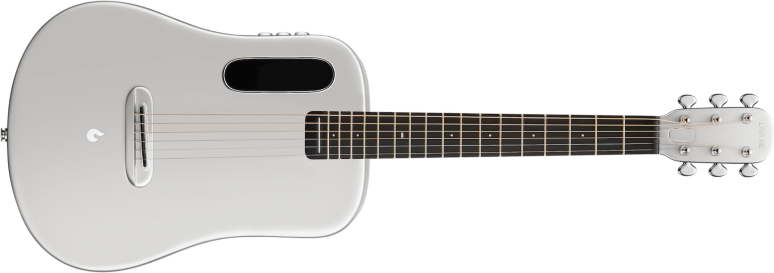 Lava Music Me Air Cabon 36 + Airflow Case - Silver - Folk-Gitarre - Main picture