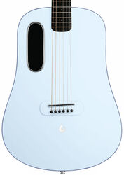 Elektroakustische gitarre Lava music Blue Lava Touch With Airflow Bag - Ice blue