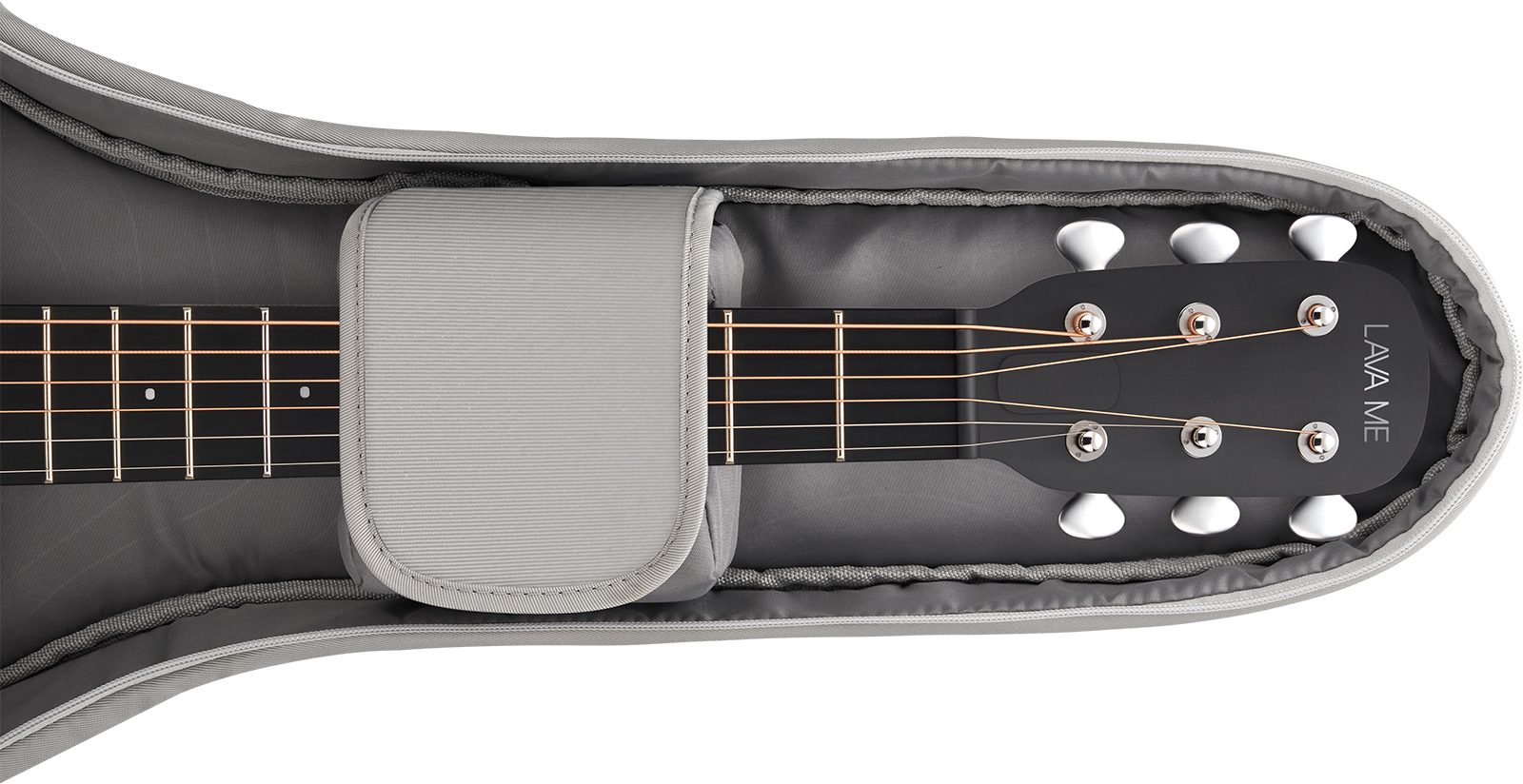 Lava Music Lava Me 4 Carbon 38 +airflow Bag - Space Grey - Western-Reisegitarre - Variation 13