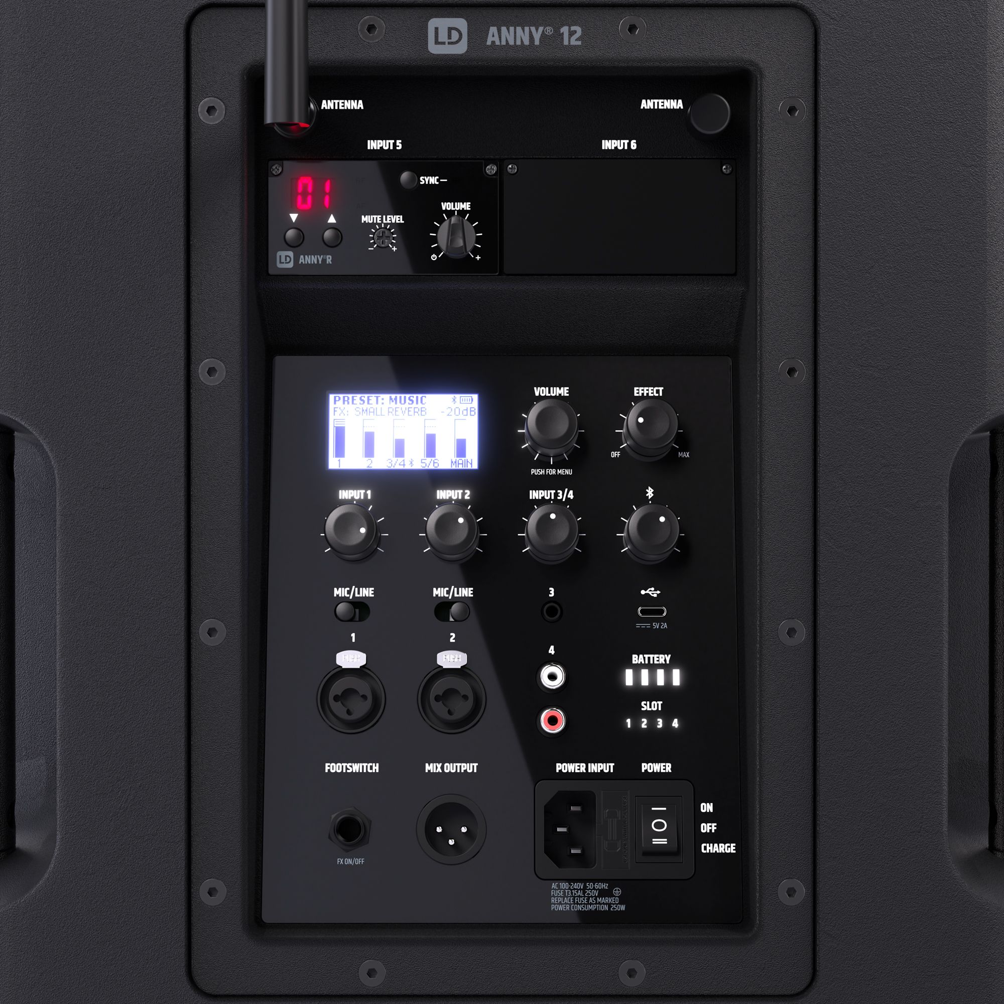 Ld Systems Anny 12 Bph B6 - Mobile PA-Systeme - Variation 7