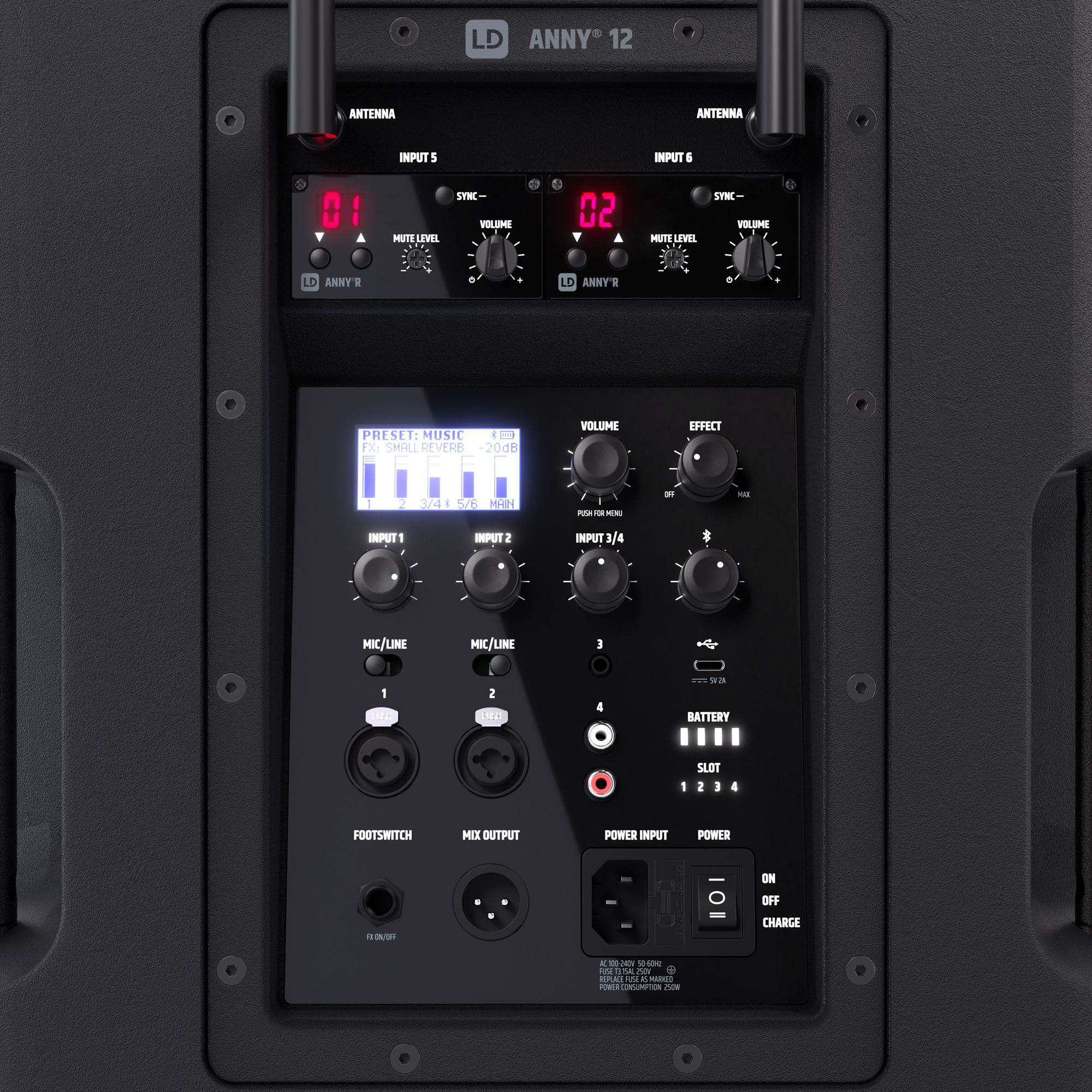 Ld Systems Anny 12 Hbh2 B6 - Mobile PA-Systeme - Variation 19