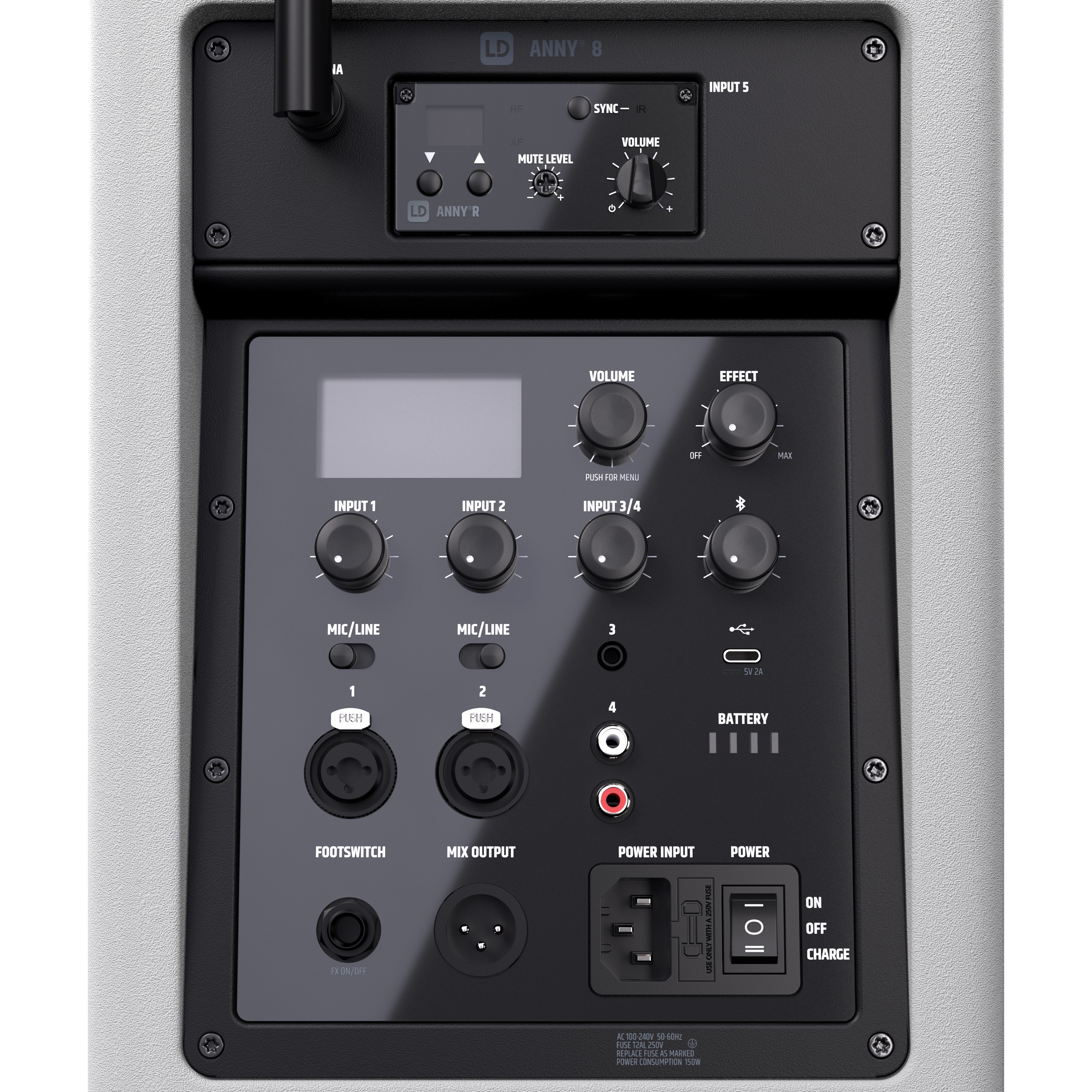 Ld Systems Anny 8 Bph B6 W - Aktive Lautsprecher - Variation 4