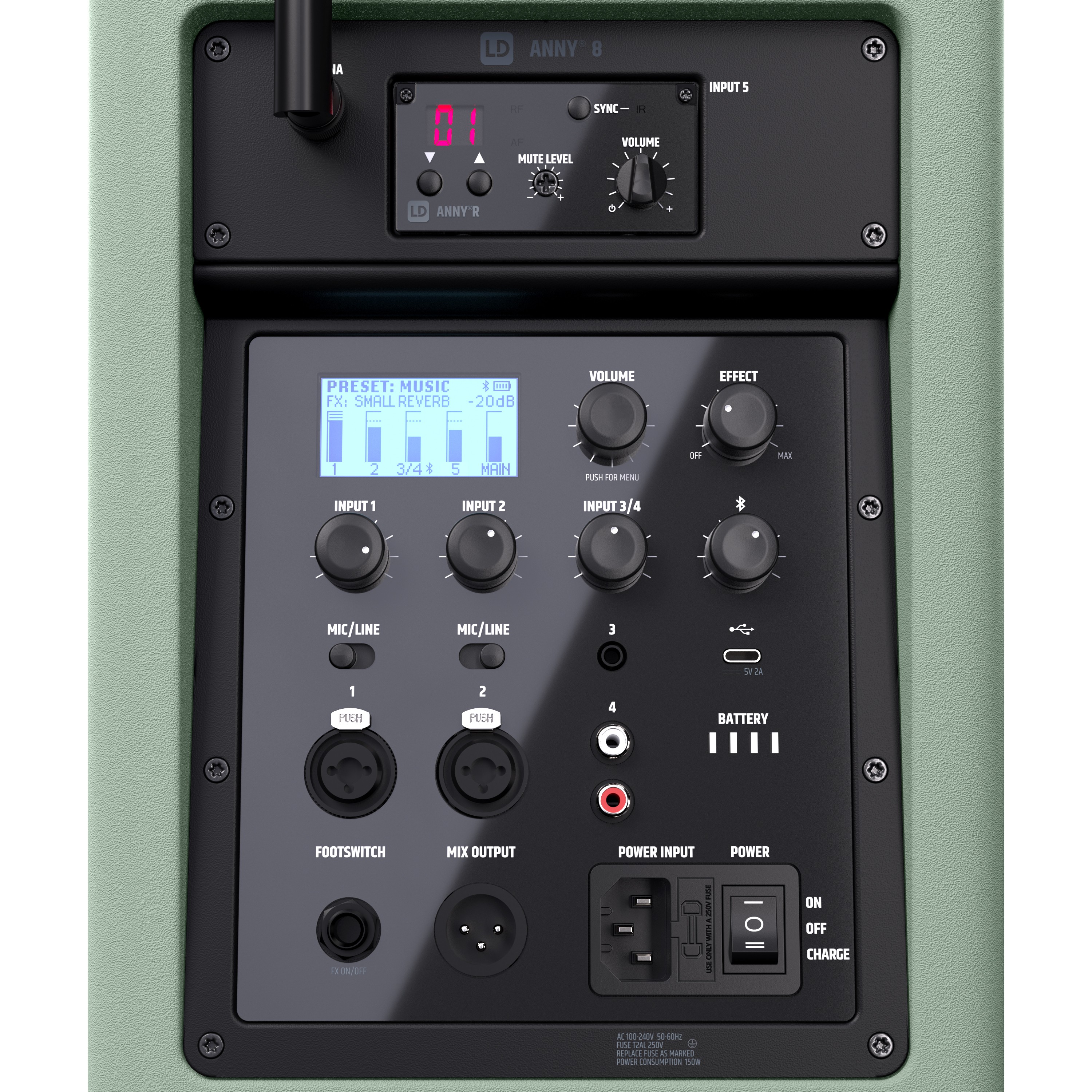 Ld Systems Anny 8 Hhd B8 Gn - Aktive Lautsprecher - Variation 2
