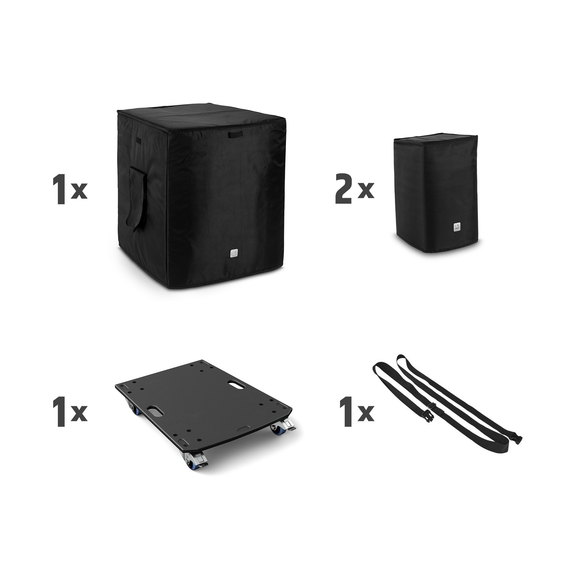Ld Systems Dave 18 G4x Bag Set - Tasche für Lautsprecher & Subwoofer - Variation 4