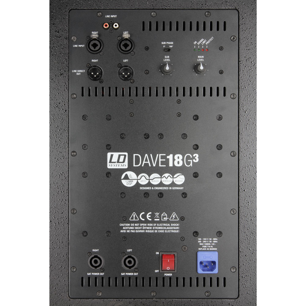 Ld Systems Dave18 G3 - - Komplettes PA System Set - Variation 3