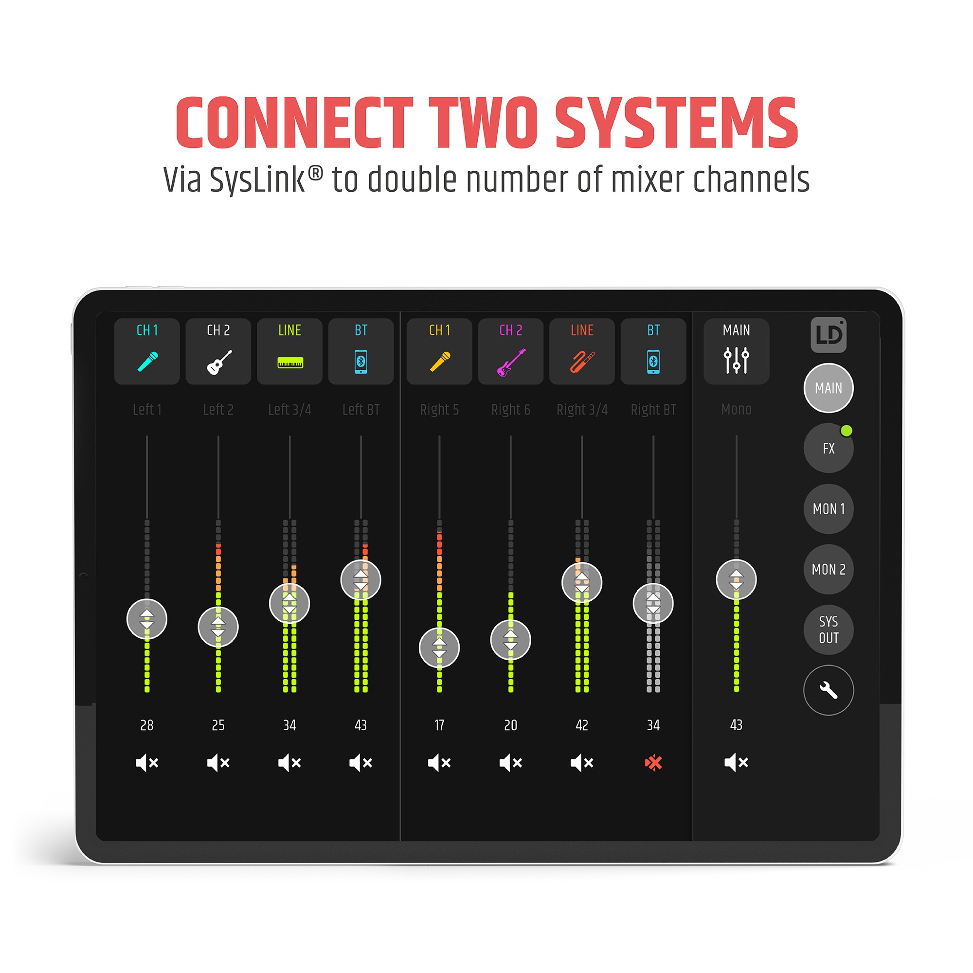 Ld Systems Maui  28 G3 Mix - Mobile PA-Systeme - Variation 11