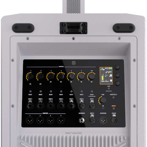 Ld Systems Maui44g3 All-in-one Array System + Mixer White - Saeulensysteme - Variation 13
