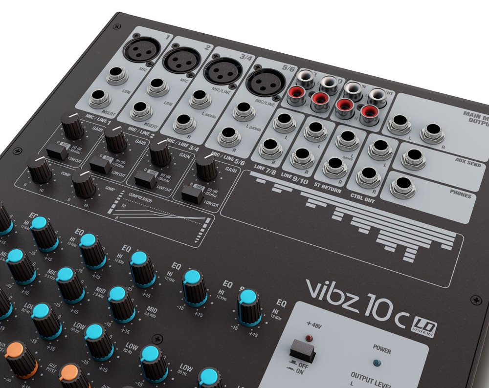 Ld Systems Vibz 10 C - Analoges Mischpult - Variation 3