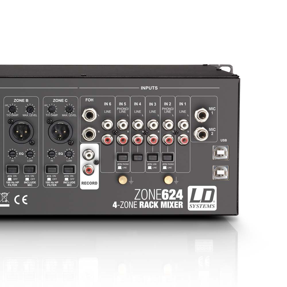 Ld Systems Zone 624 - Analoges Mischpult - Variation 6