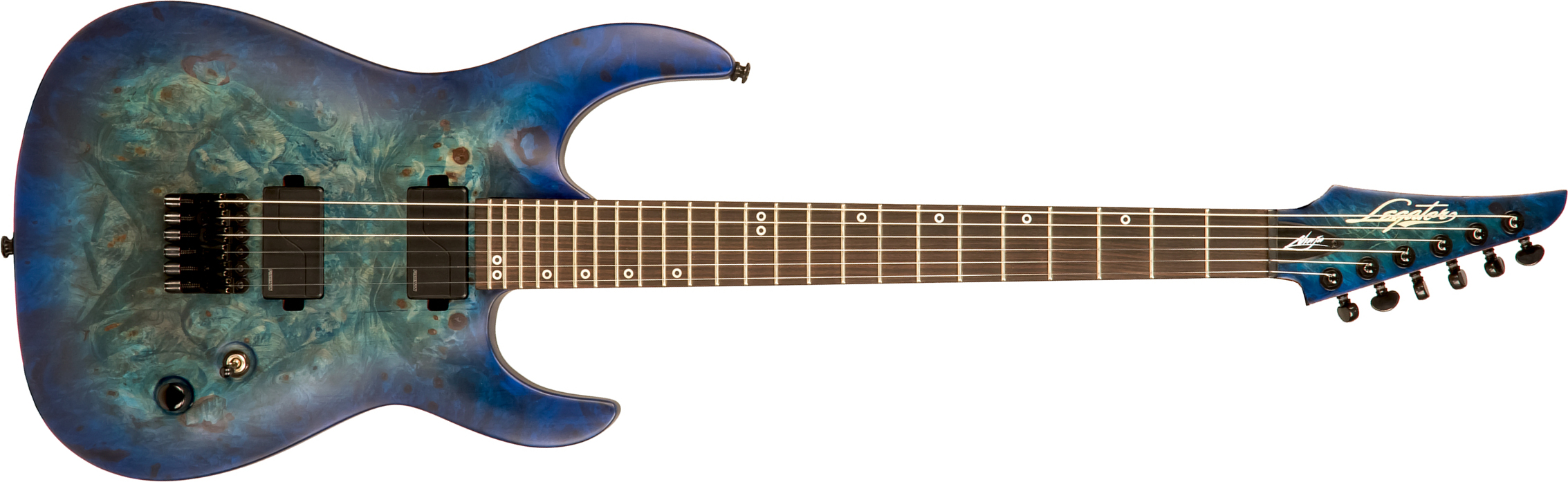 Legator Ninja N6x 2020 Hh Fishman Fluence Ht Eb - Air - E-Gitarre aus Metall - Main picture