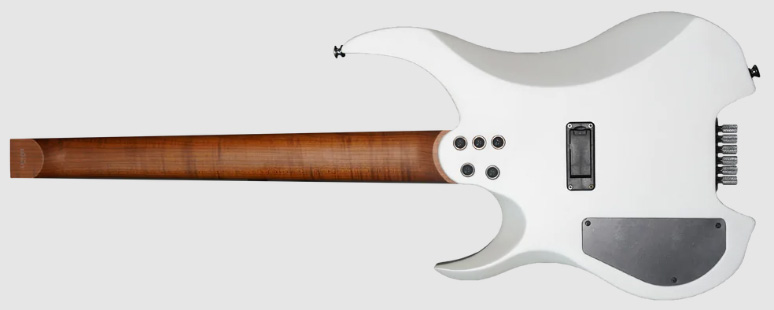 Legator Ghost G6a 10th Anniversary Jap Hh Fishman Fluence Modern Ht Mn - Alpine White - E-Gitarre aus Metall - Variation 1