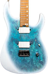 E-gitarre aus metall Legator Ninja Overdrive N6OD - arctic blue