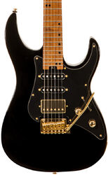 E-gitarre aus metall Legator OS6 Opus - Black