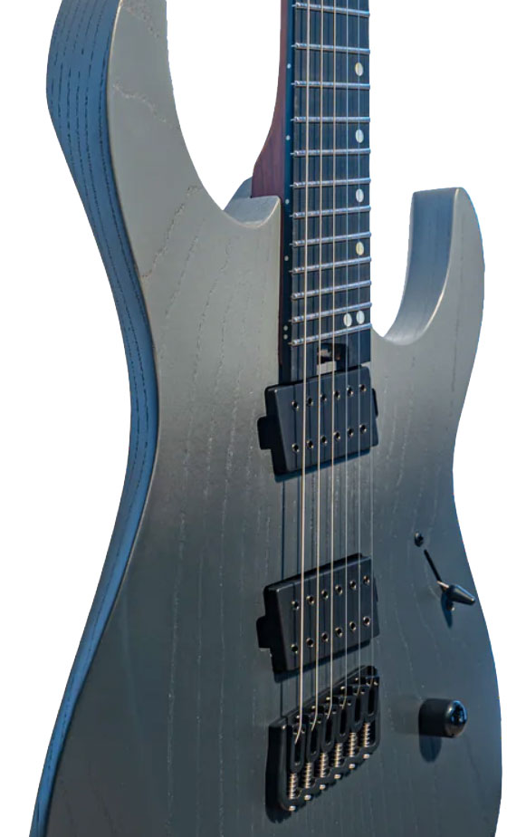 Legator Ninja N6fp Performance Multiscale 2h Ht Eb - Smoke - Multi-Scale Guitar - Variation 2