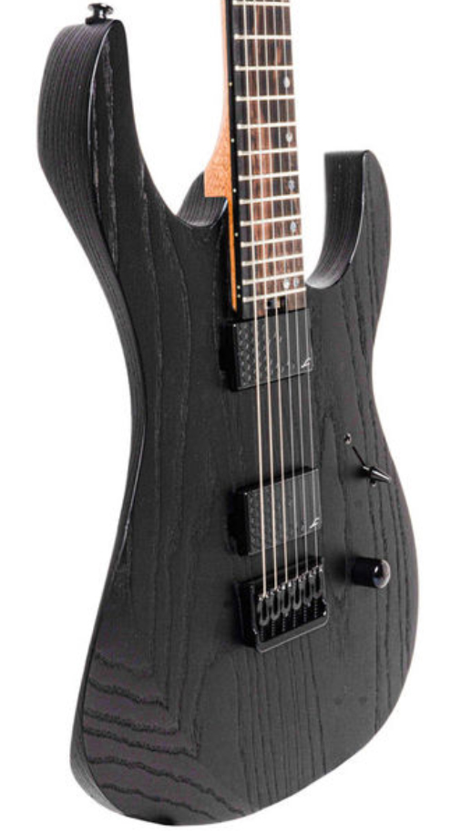 Legator Ninja N6p Performance Hh Ht Rw - Satin Stealth Black - E-Gitarre in Str-Form - Variation 2