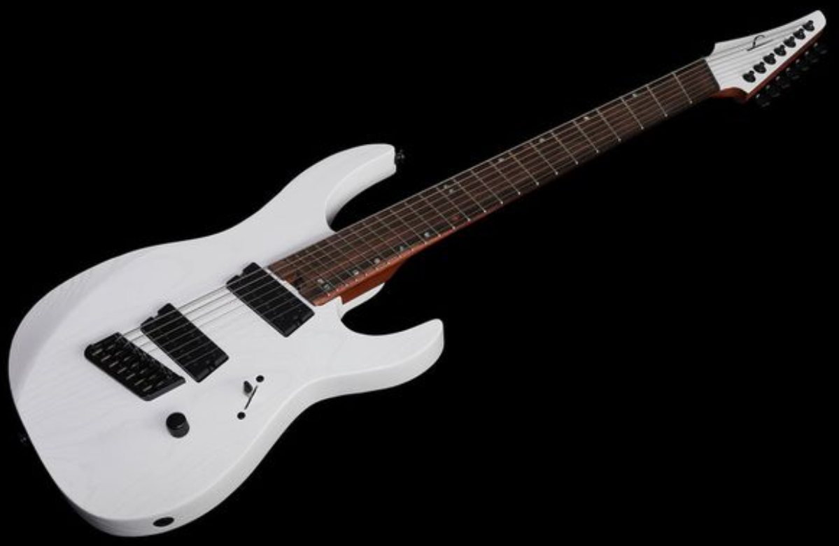 Legator Ninja N7fp Performance 7c Multiscale 2h Ht Eb - White - Multi-Scale Guitar - Variation 2