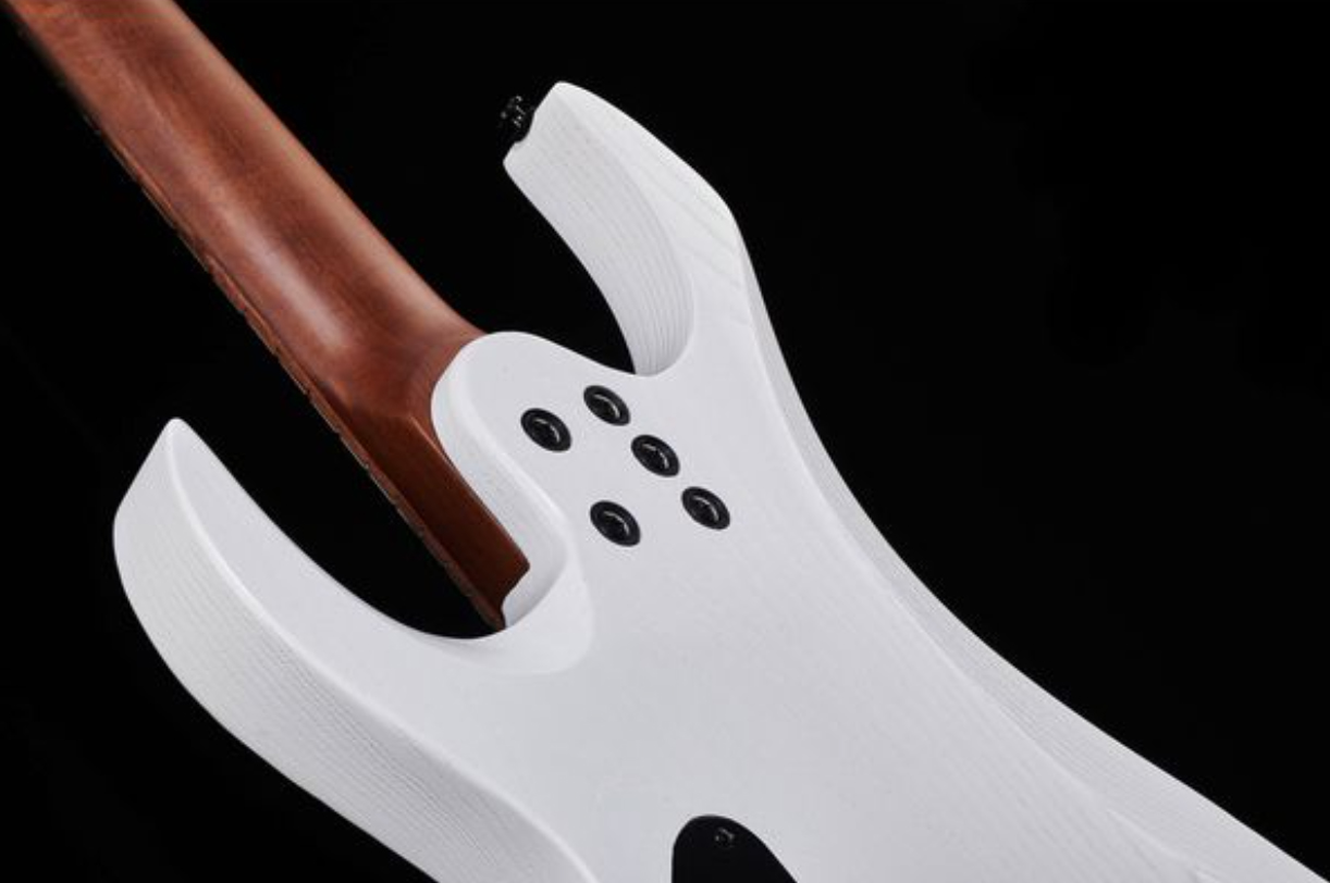Legator Ninja N7fp Performance 7c Multiscale 2h Ht Eb - White - Multi-Scale Guitar - Variation 5