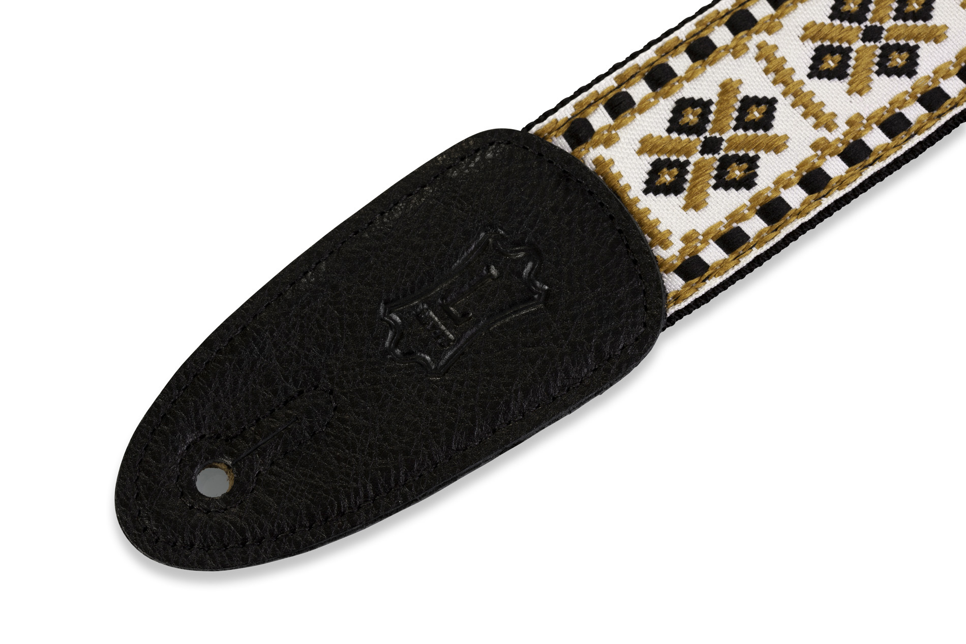 Levy's 5 Cm, Tissu Avec Motifs Hootenany, Dos Polypropylene - Design 007 - Gitarrengurt - Variation 1