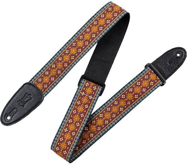 Levy's 5 Cm, Tissu Avec Motifs Hootenany, Dos Polypropylene - Design 026 - Gitarrengurt - Main picture