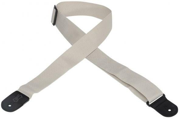 Levy's Basic Polypropylene M8 5cm Regular Grey - Gitarrengurt - Main picture