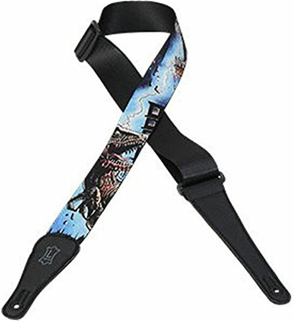 Levy's Mpnz2-006 Zombie Polyester Guitar Strap 2inc - Gitarrengurt - Main picture