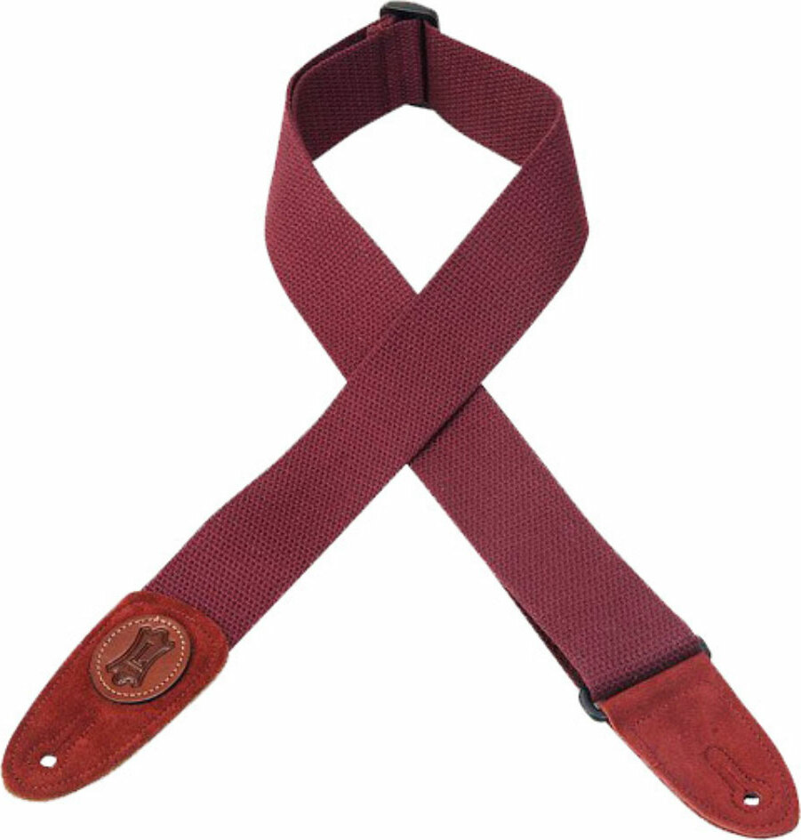 Levy's Mssc8-brn Cotton Guitar Strap 2inc - Gitarrengurt - Main picture