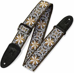 Gitarrengurt Levy's 5 cm wide jacquard guitar strap - Design 013