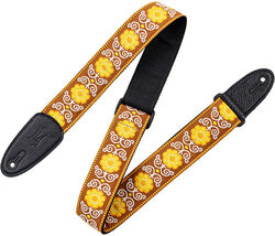 5 cm wide jacquard guitar strap - Design 027
