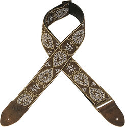 Gitarrengurt Levy's 5 cm wide jacquard guitar strap - Design 024