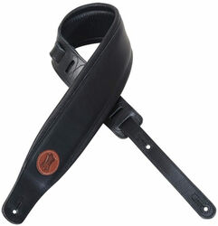 Gitarrengurt Levy's MSS1-BLK Veg Tan Leather Guitar Strap