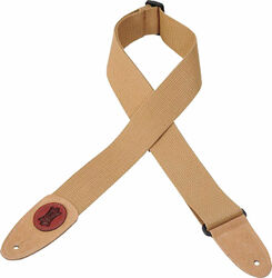 Gitarrengurt Levy's MSSC8-TAN Cotton Guitar Strap