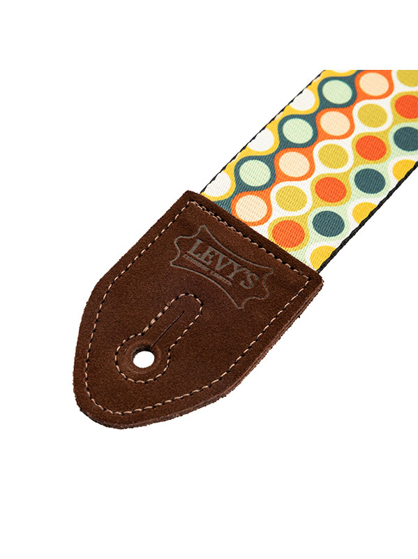 Levy's Mid Century Modern Series - 5 Cm Polyester, Mcm Bubbles - Gitarrengurt - Variation 2