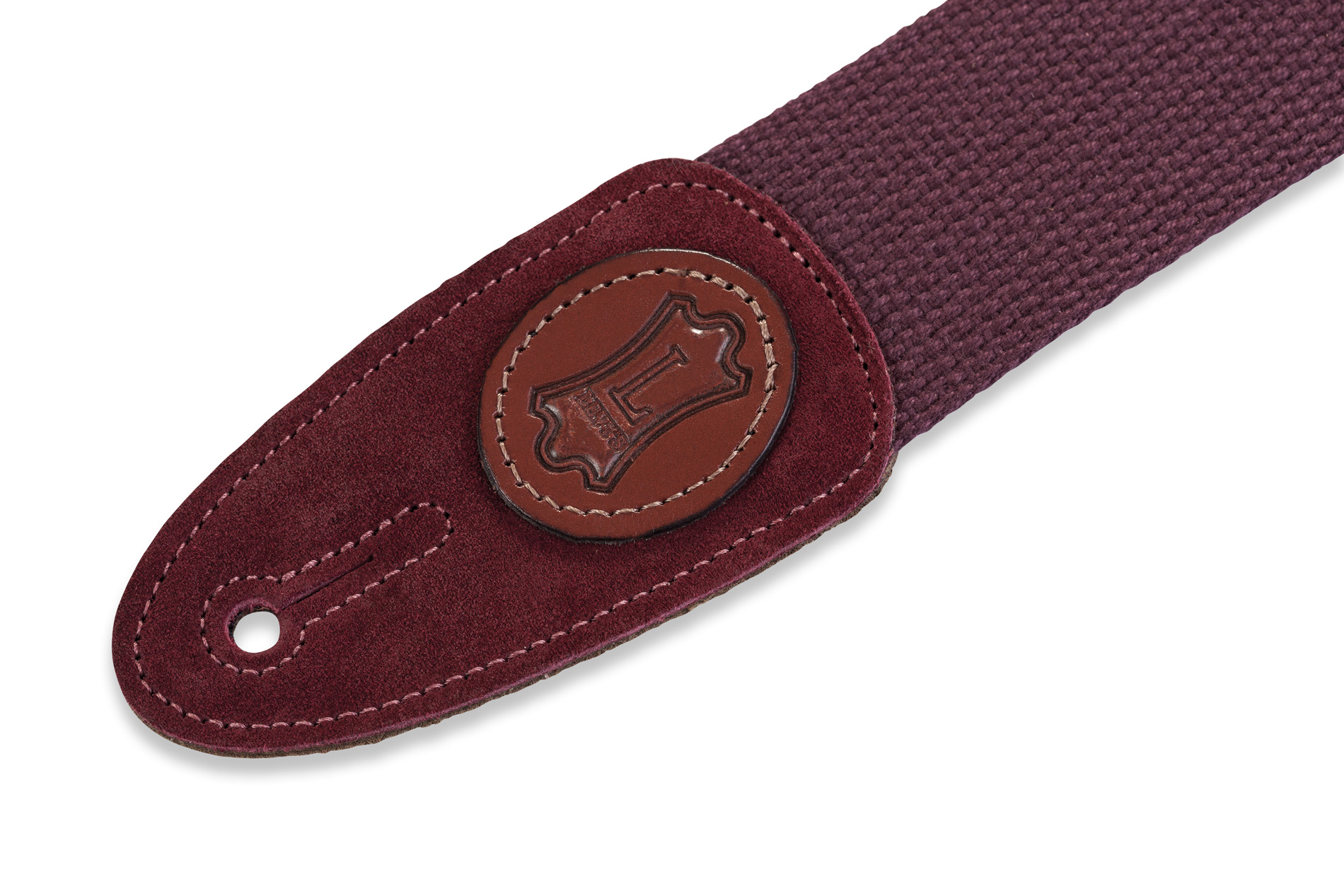 Levy's Mssc8-brn Cotton Guitar Strap 2inc - Gitarrengurt - Variation 2